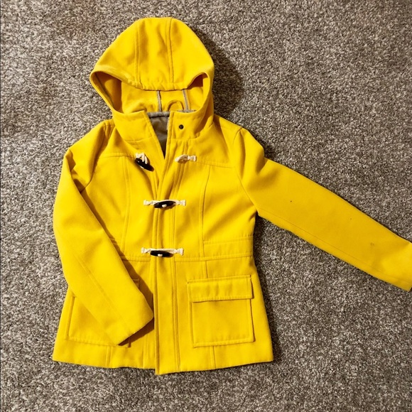 Old Navy Jackets & Blazers - Old Navy Yellow Coat